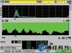 室內顯示設置，B掃描模式